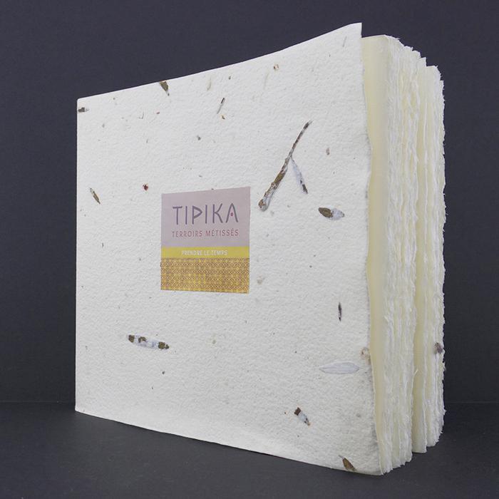 Carnet papier fait main 22.5 cm x 24.5 cm