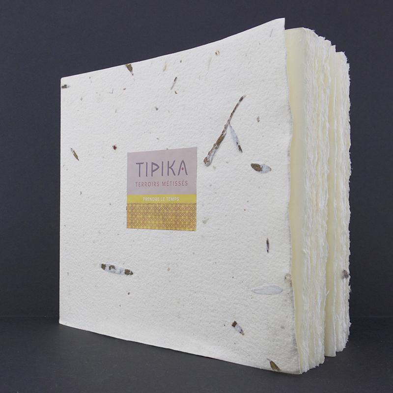 Carnet papier fait main 22.5 cm x 24.5 cm