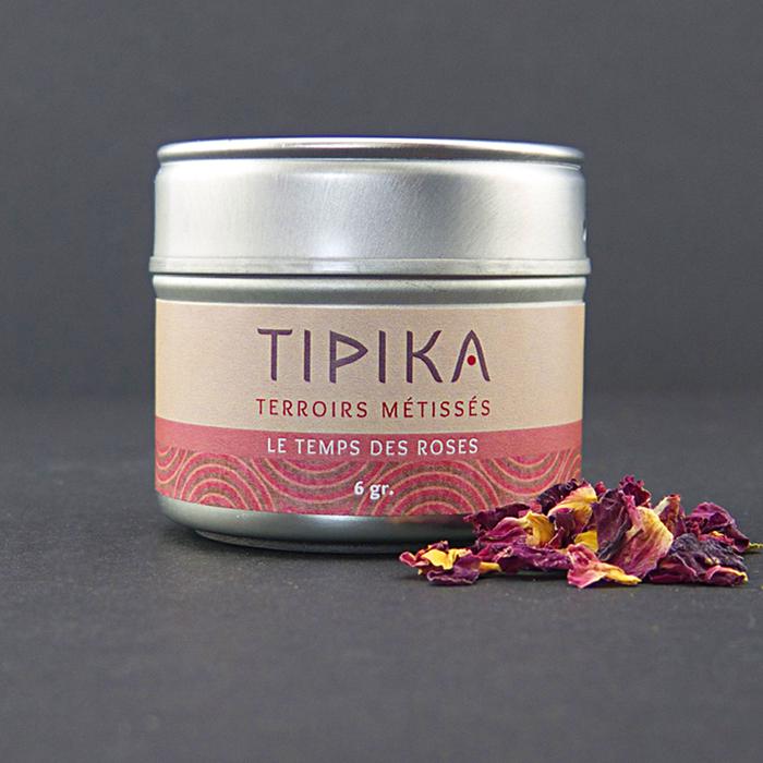 Dried rose petals